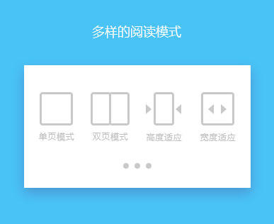 悦书PDF阅读器多样的阅读模式